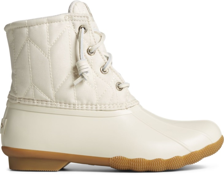 SeaCycled Saltwater Nylon Duck Boot Sperry Ivory