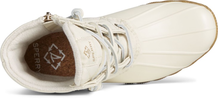 SeaCycled Saltwater Nylon Duck Boot Sperry Ivory