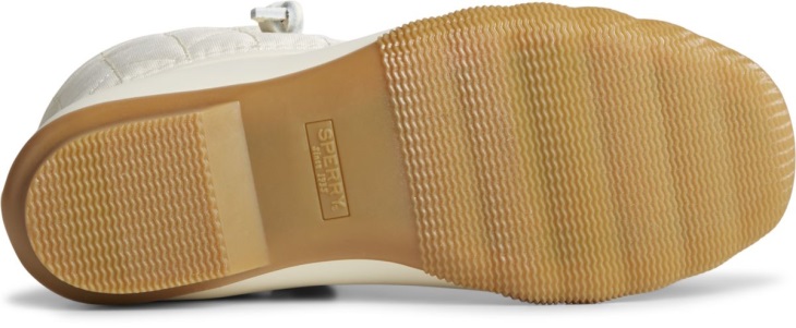 SeaCycled Saltwater Nylon Duck Boot Sperry Ivory