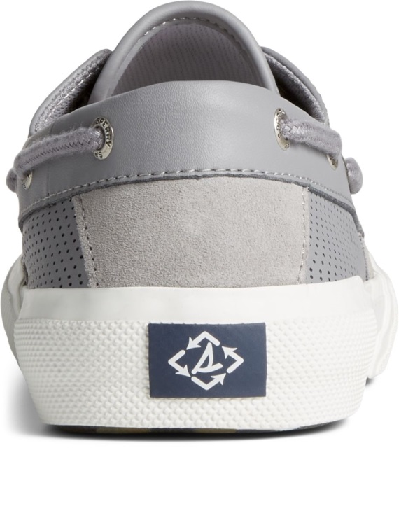 SeaCycled Soletide 2-Eye Sneaker Grey Sperry