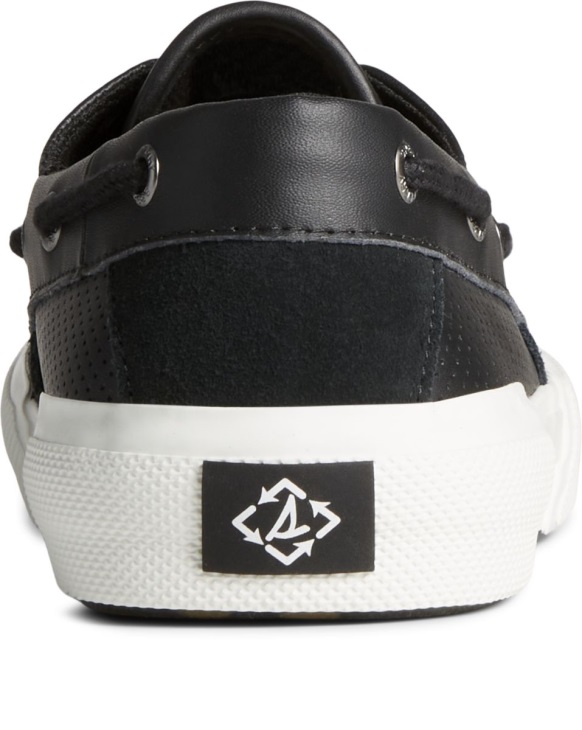 SeaCycled Soletide 2-Eye Sneaker Sperry Black