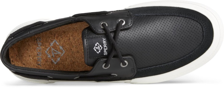 SeaCycled Soletide 2-Eye Sneaker Sperry Black