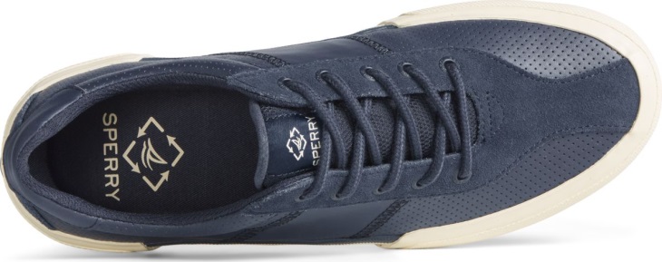 SeaCycled Soletide 2-Eye Sneaker Sperry Navy