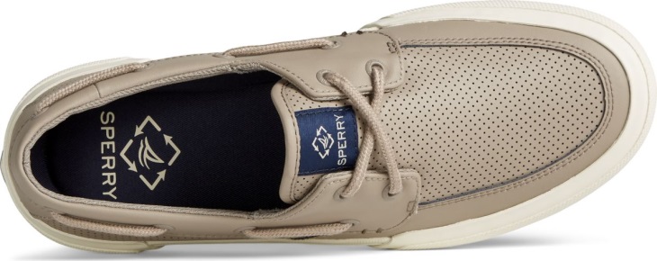 SeaCycled Soletide 2-Eye Sneaker Taupe Sperry