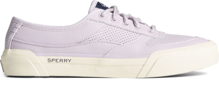 SeaCycled Soletide Leather Sneaker Lilac Sperry