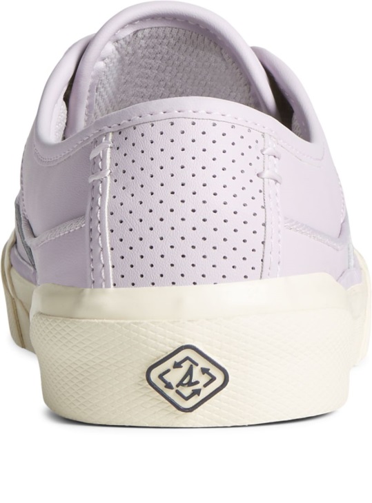 SeaCycled Soletide Leather Sneaker Lilac Sperry