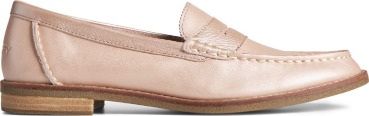 Seaport Penny Pearlized Loafer Rose Sperry