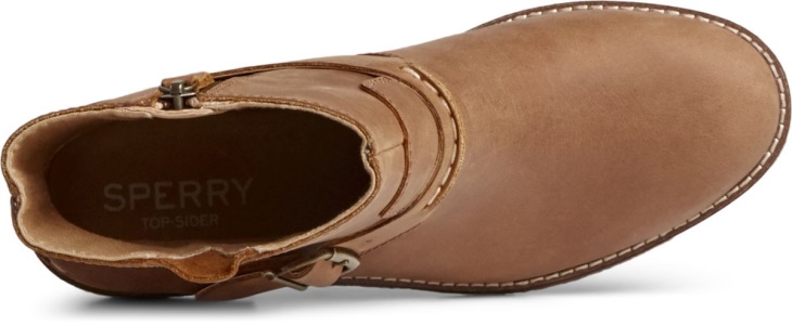 Seaport Storm Short Shackle Boot Tan Sperry