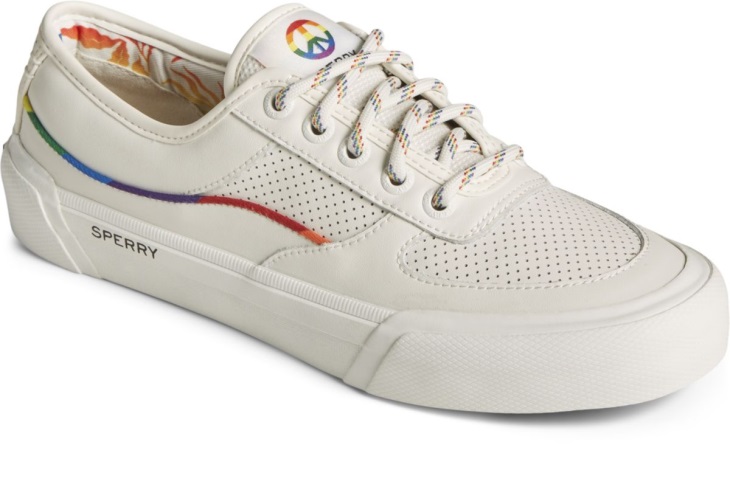 Soletide Pride Sneaker White Sperry