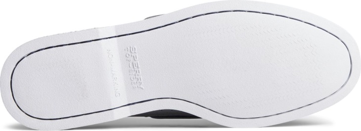 Sperry Authentic Original 2-Eye Perforated Boat Shoe Grey