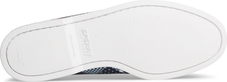 Sperry Authentic Original Americana 2-Eye Boat Shoe Blue Multi