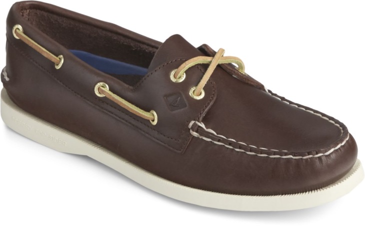 Sperry Authentic Original Boat Shoe Classic Brown Leather