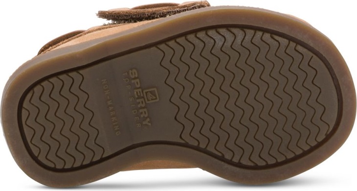 Sperry Authentic Original Crib Hook & Loop Boat Shoe Sahara