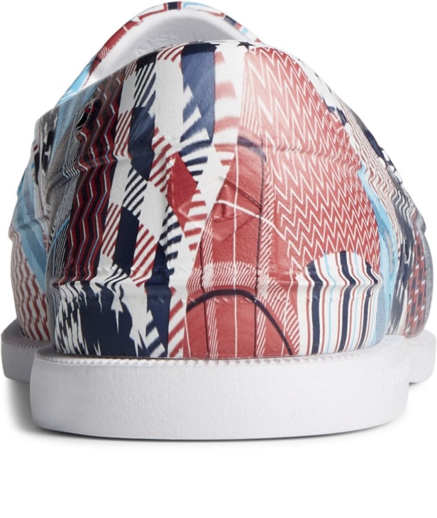 Sperry Authentic Original Float Americana Madras Boat Shoe Multi