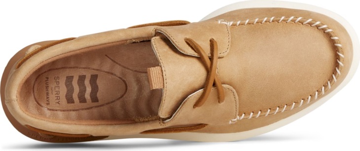 Sperry Authentic Original PLUSHWAVE 2.0 Boat Shoe Tan