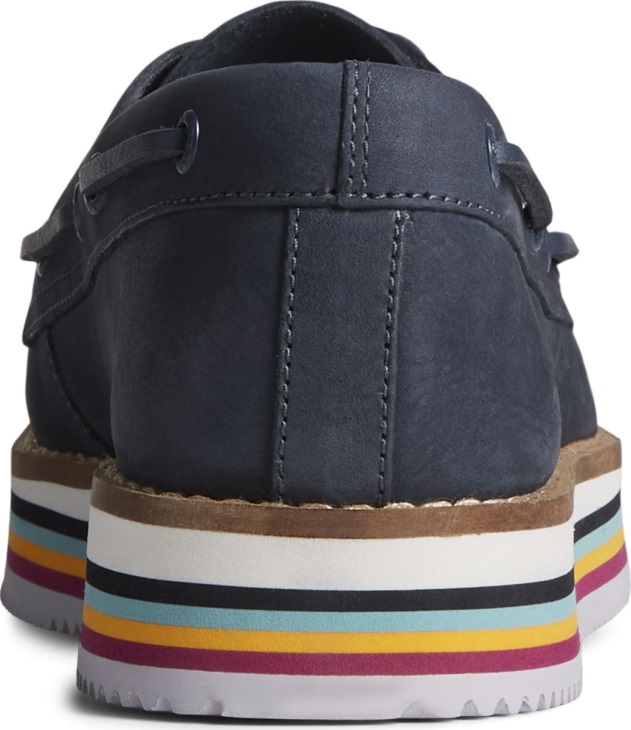Sperry Authentic Original Stacked Boat Shoe Navy