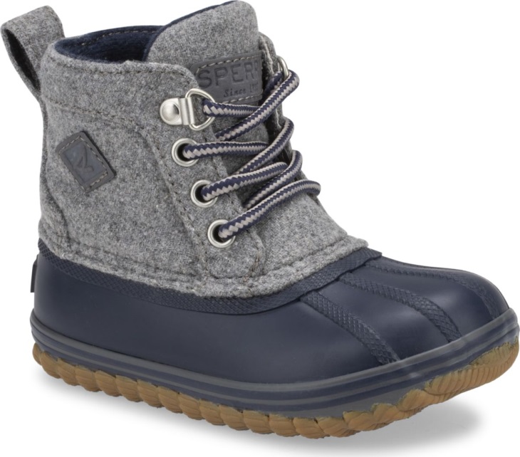Sperry Bowline Boot Grey Navy