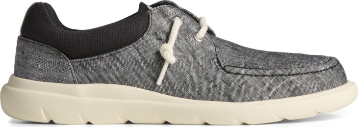 Sperry Captain's Moc Chambray Loafer Black