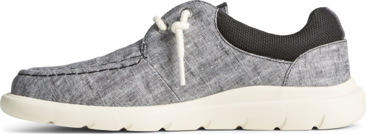 Sperry Captain's Moc Chambray Loafer Black