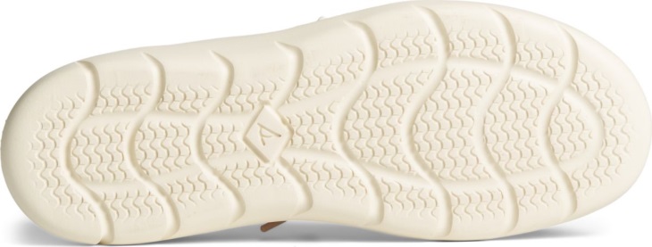 Sperry Captain's Moc Chambray Loafer Peach