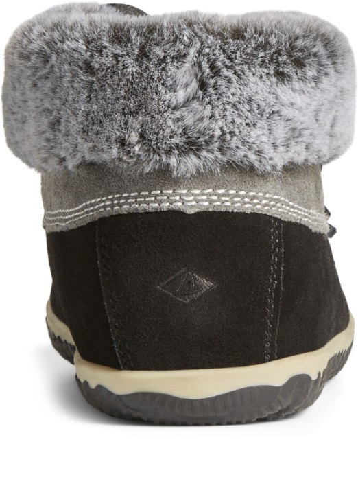Sperry Cecily Duck Slipper Black Grey