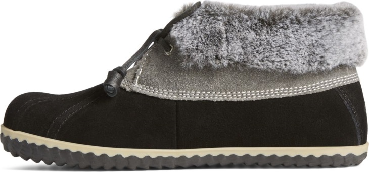Sperry Cecily Duck Slipper Black Grey