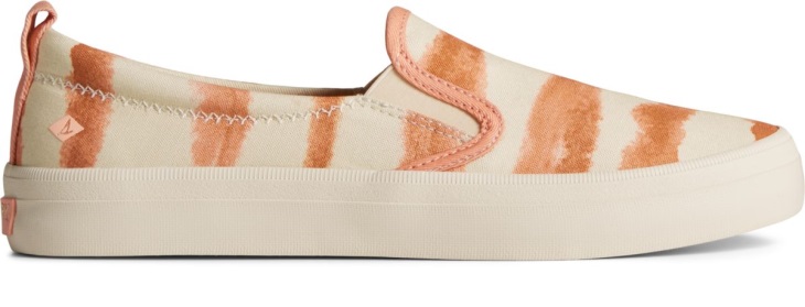 Sperry Crest Twin Gore Tie Dye Stripe Sneaker Rose