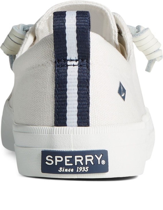 Sperry Crest Vibe Sneaker Linen White