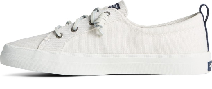 Sperry Crest Vibe Sneaker Linen White