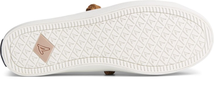 Sperry Crest Vibe Textile Stripe Sneaker Lavender