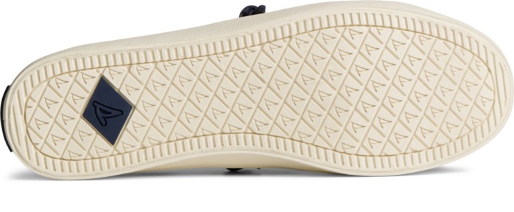 Sperry Crest Vibe Tie Dye Stripe Sneaker Navy