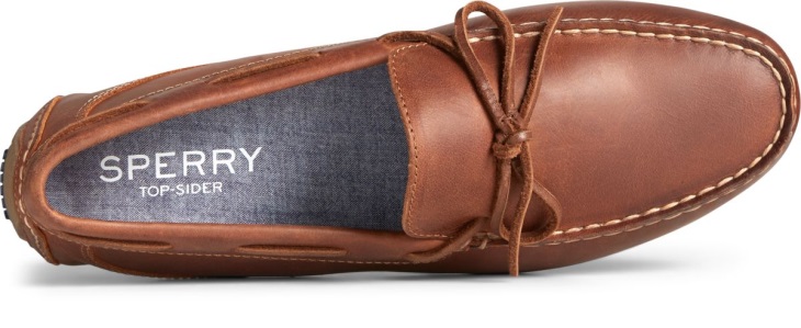 Sperry Davenport 1-Eye Driver Dark Tan