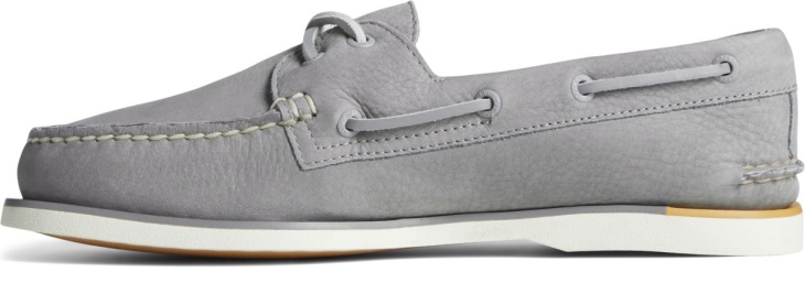 Sperry Gold Cup Authentic Original Nubuck Boat Shoe Grey