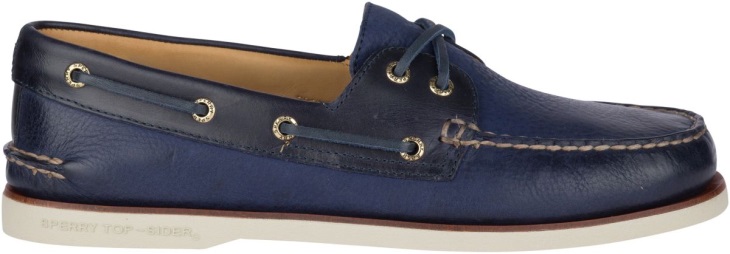 Sperry Gold Cup Authentic Original Rivingston Boat Shoe Navy
