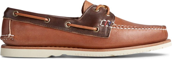 Sperry Gold Cup Handcrafted in Maine Boat Shoe Walnut Brown