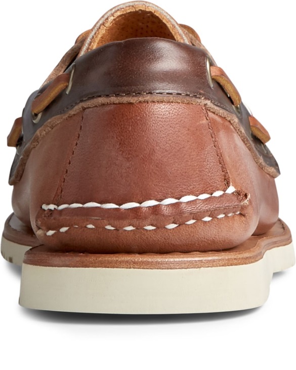 Sperry Gold Cup Handcrafted in Maine Boat Shoe Walnut Brown