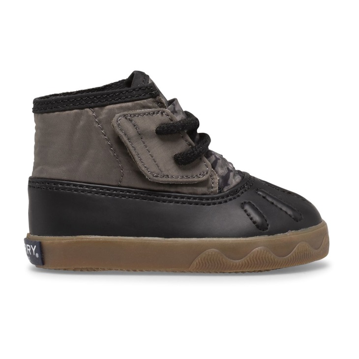 Sperry Icestorm Crib Boot Black Stone