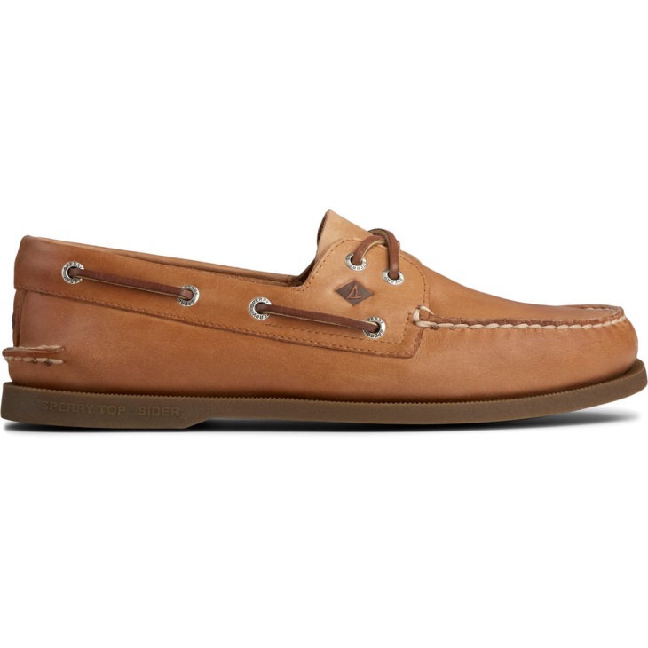 Sperry Men's Authentic Original Leather Boat Shoe Nutmeg