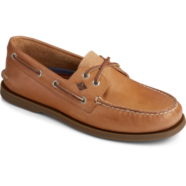 Sperry Men's Authentic Original Leather Boat Shoe Nutmeg
