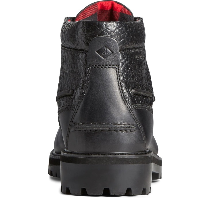 Sperry Men's Authentic Original Lug Chukka Boot Black