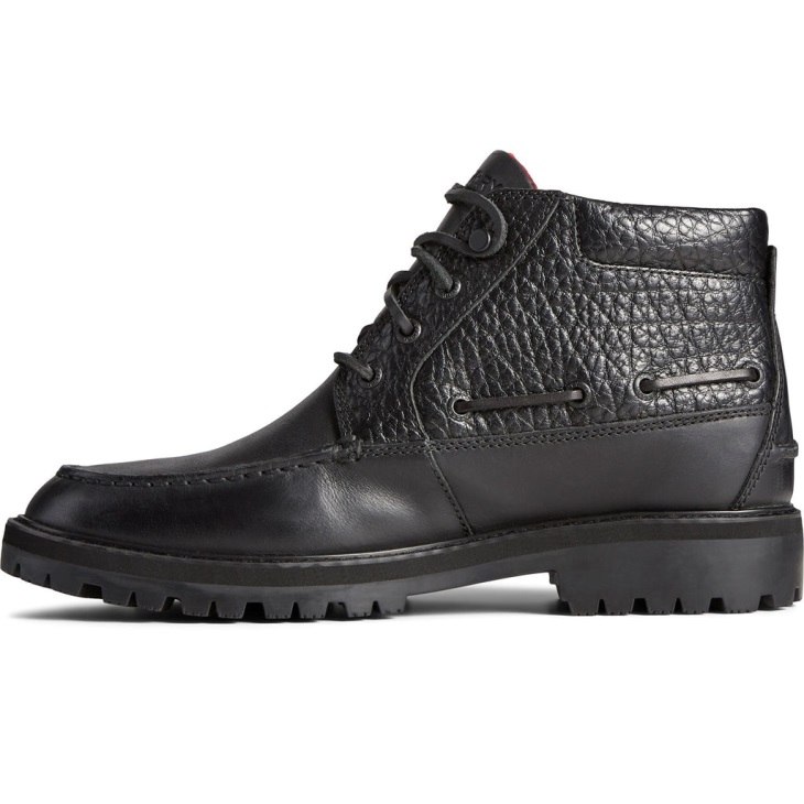 Sperry Men's Authentic Original Lug Chukka Boot Black