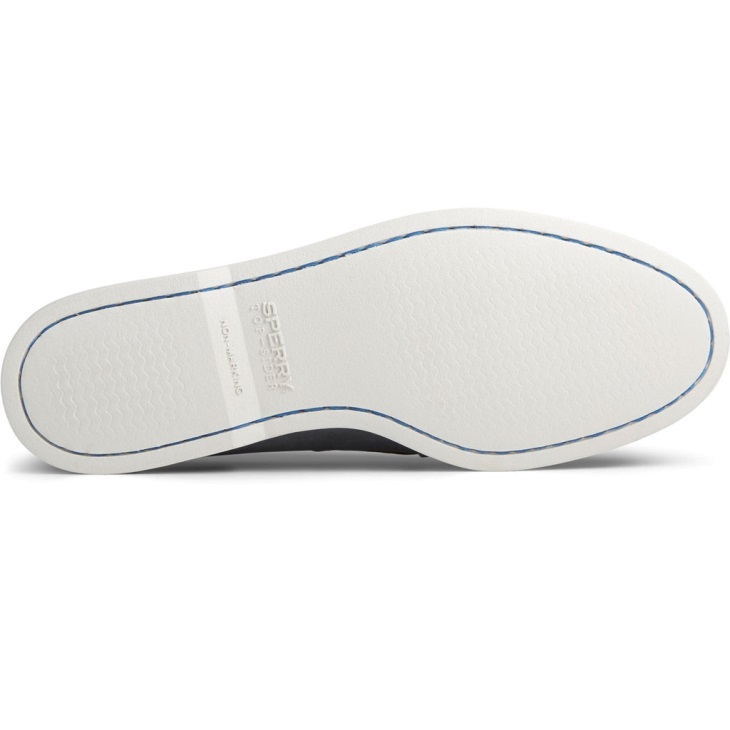 Sperry Men's Authentic Original PLUSHWAVE Washable Boat Shoe Navy