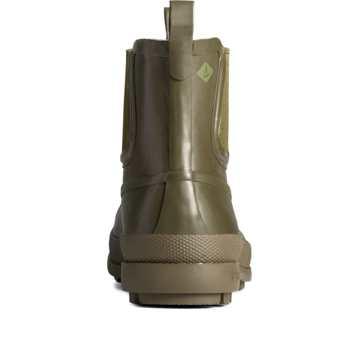 Sperry Men's Cold Bay Rubber Chelsea Boot Olive