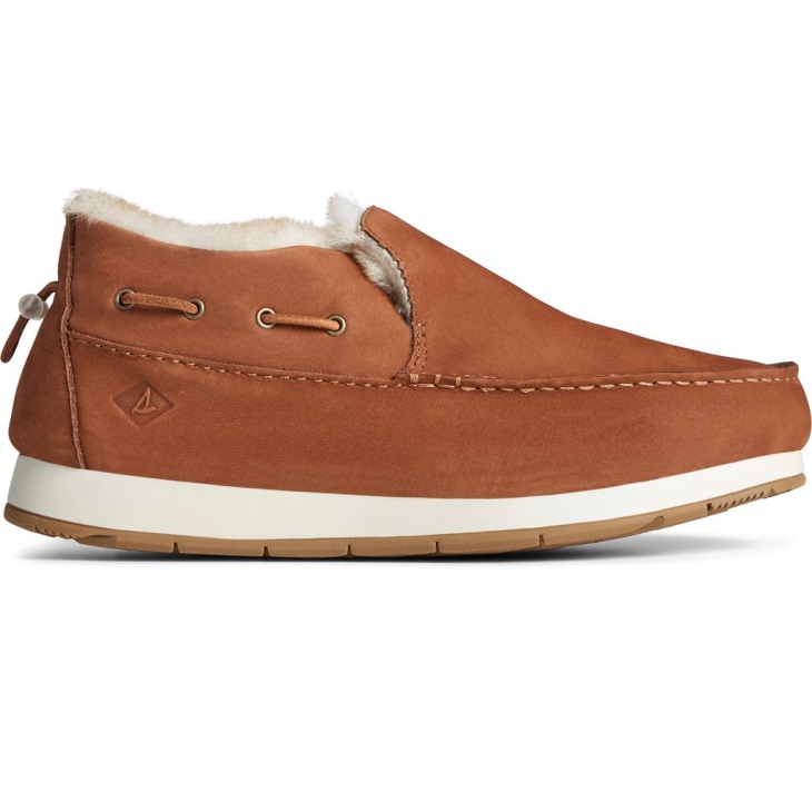 Sperry Men's Moc-Sider Winter Slip On Shoes Brown