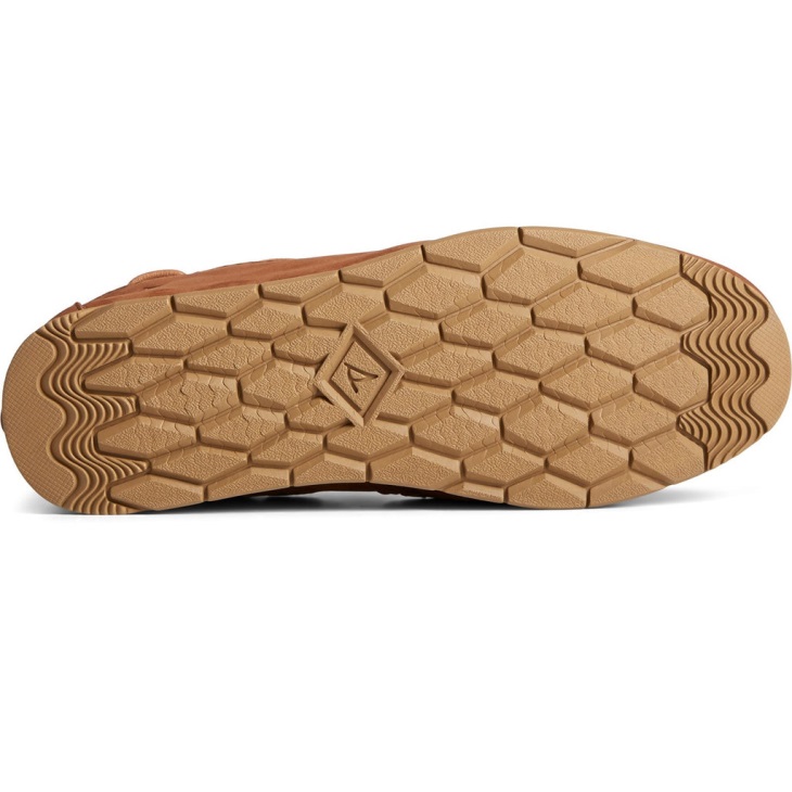 Sperry Men's Moc-Sider Winter Slip On Shoes Brown