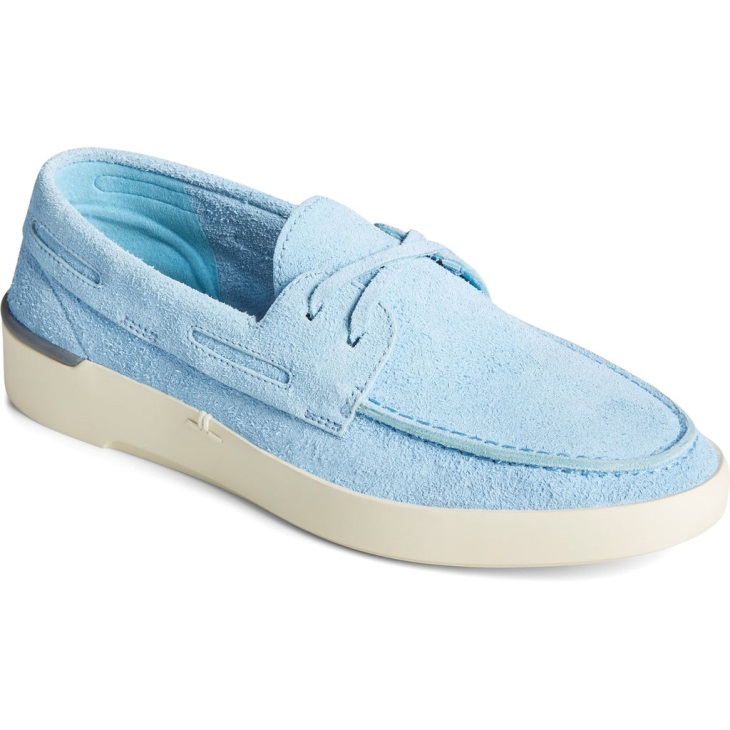 Sperry Men's Sperry x John Legend Plushwave Slip On Boat Shoe Blue