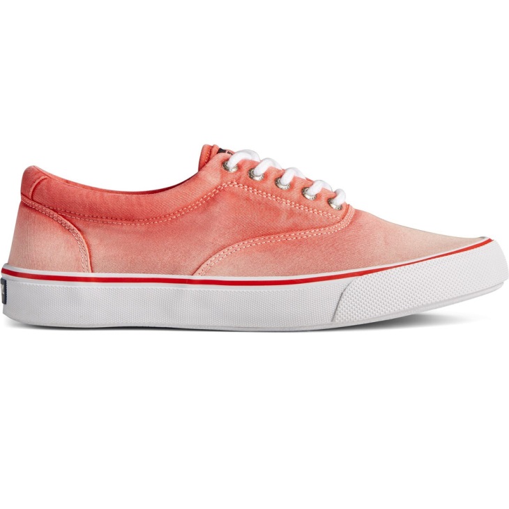 Sperry Men's Striper II CVO Ombre Lace Shoes Red