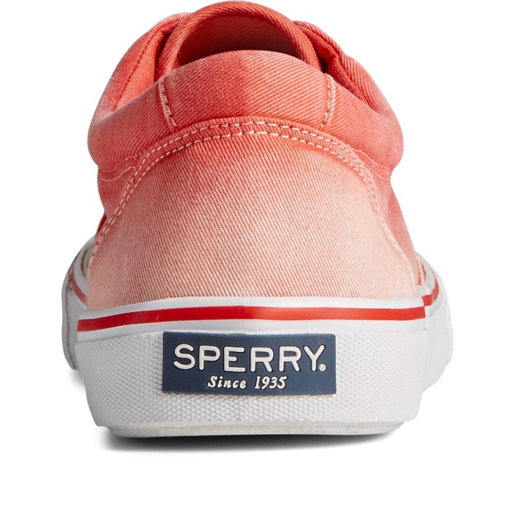 Sperry Men's Striper II CVO Ombre Lace Shoes Red