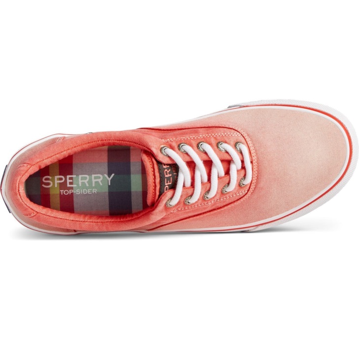 Sperry Men's Striper II CVO Ombre Lace Shoes Red