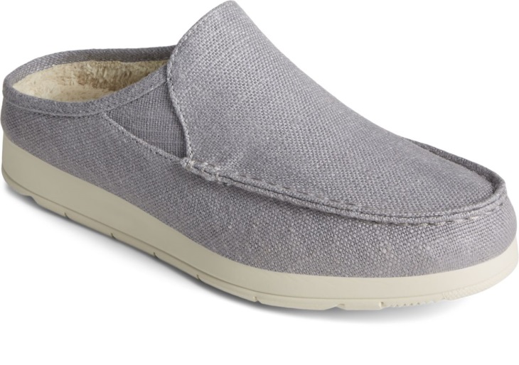 Sperry Moc-Sider Hemp Mule Grey